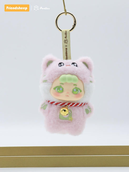 『FRIENDSHEEP』008_ AMOW にゃんこの毛玉パーティーシリーズ トレーディングプラッシュ【BOX】